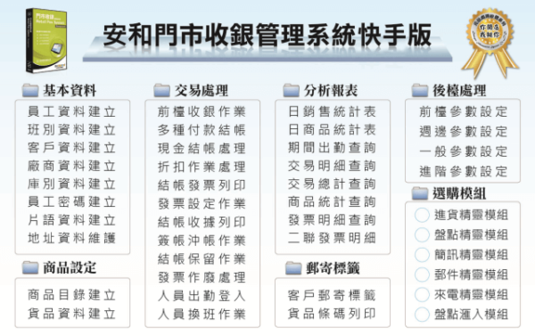 POS門市收銀系統