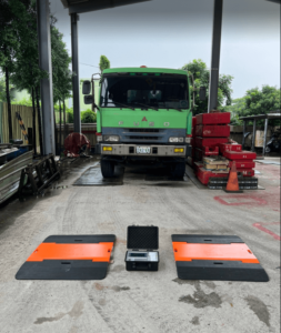 攜帶式汽車軸重秤