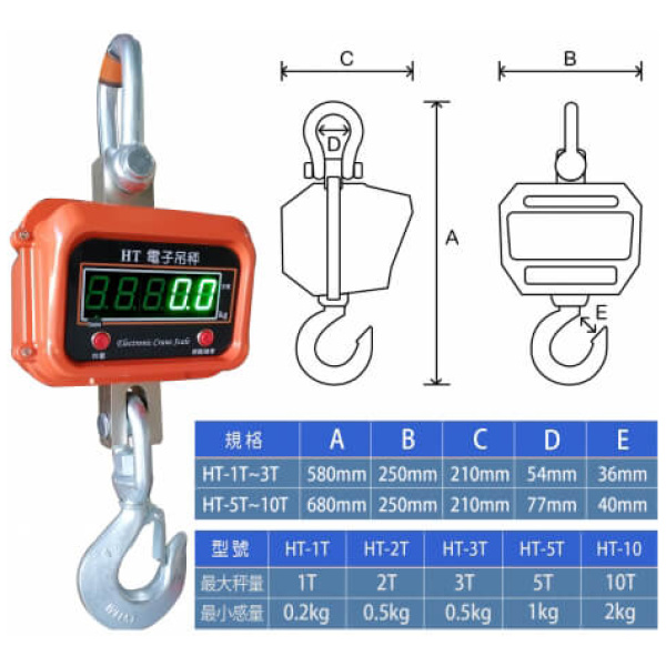 HT-工業電子吊秤：圖片 5