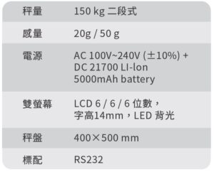 賀鋰發不銹鋼計價台秤